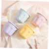 CIYODO 2sets Makeup Brush Cleaning Bowl Durable Silicone Makeup Brush Washer for Easy Cleaning for Beauty Tools and Sponges Includes Colors Pink Green view 3
