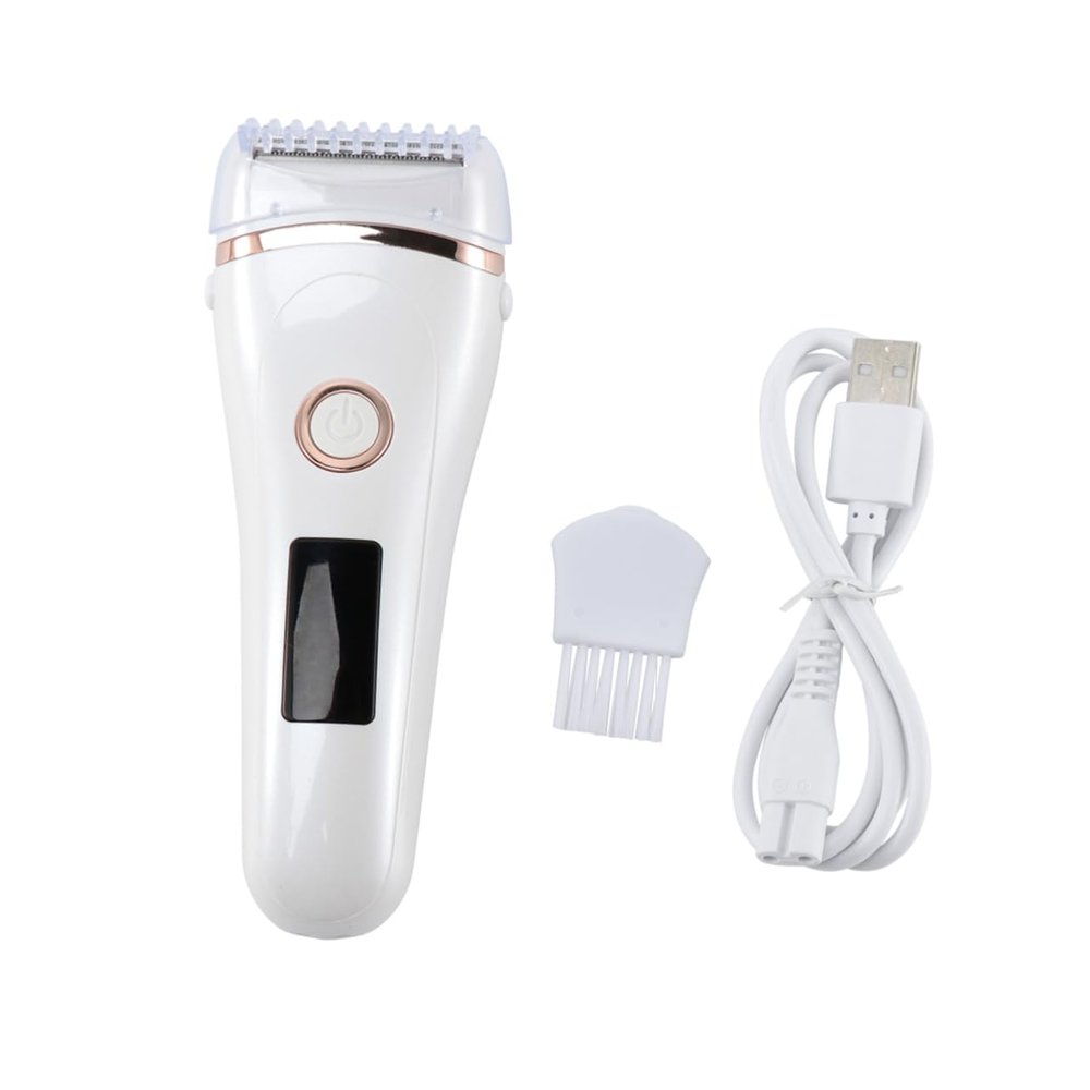 Baluue Removal Epilator for Women Face Body USB Charging Shaver Stainless Steel Blades Eyebrow Trimmer for Smooth Tender Skin