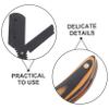 Baluue Men Single Blade Razor Straight Razor for Men Safe Design for Smooth Shaving view 3