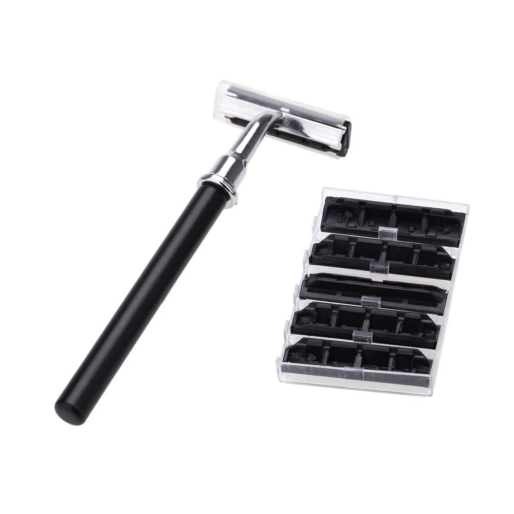 Baluue Men Grooming Kit Safety Razor Brush Stand Shaving Soap Bowl Dad Art of Shaving
