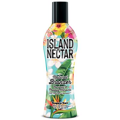 Supre Island Nectar Natural Bronzer Coconut & Papaya Extracts with Colorburst Complex 8oz