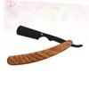 Baluue Men Razor for Beard and Eyebrows Manual Shaver Barber Tool Smooth Cutting view 4