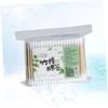 Baluue Double-ended Cotton Swabs 200pcs Safe for Baby's Belly Button Makeup Removal Tool view 3