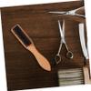 Baluue Beard Brush Comb Men's Styling Tool Wooden Handle Portable Beard Grooming Set view 3