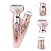 OHPHCALL Ergonomic Design Hair Trimmer Painless Comfortable Hair Removal Machine Portable for Travel Underarm Legs Face view 2