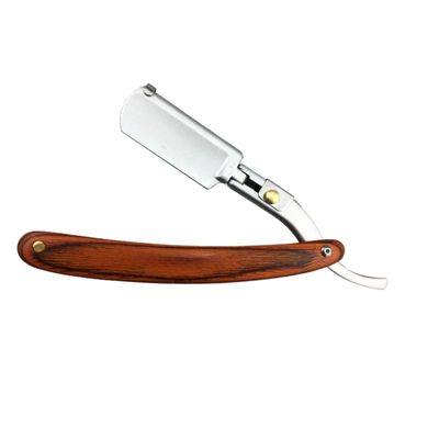 Baluue Chic Metal Manual for Men Vintage Double-sided Shaver for Barbers Salons Portable Hair Shaper Without Blades for Beard Sideburns Trimming
