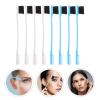 OHPHCALL 8pcs Beauty Brush Dual-end Eyebrow Eyelash Brush Natural Bristles Makeup Eyebrow Comb Eyelash Grooming Tool Organized Makeup view 4