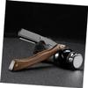 Baluue Retro Style Foldable Shaver Holder Portable Stainless Steel Beard Trimmer Stand for Men Easy to Use Shaving Accessory with Head for Precision Cutting view 4