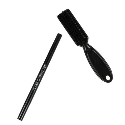 Baluue Beard Filler Pen Brush Set Tip Male Mustache Pen for Beard Styling Professional Tool