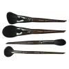 Anshute Natural Goat Hair Makeup Brushes Set of 4, Face Brushes, Professional Natural Hair Cosmetic Brushes, Beech Wood Handle. Super Soft Bristles, Variety of Brushes. view 1