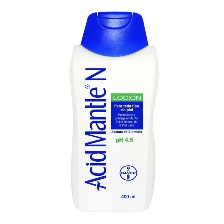 Acid Mantle N Lotion 400ml for All Skin Types, pH 4.5, Restores Skin Barrier, Ezcema
