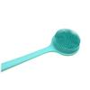 Baluue Home Bath Handled Silicone Scrubber Brush for Exfoliating Gentle Body Massage and Cleaning Tool view 1