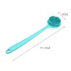 Baluue Home Bath Handled Silicone Scrubber Brush for Exfoliating Gentle Body Massage and Cleaning Tool view 3