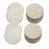Baluue 12pcs Facial Loofah Cleaning Pad Makeup Remover Pads Natural Exfoliating Body Scrub for Bathing Daily Care view 1