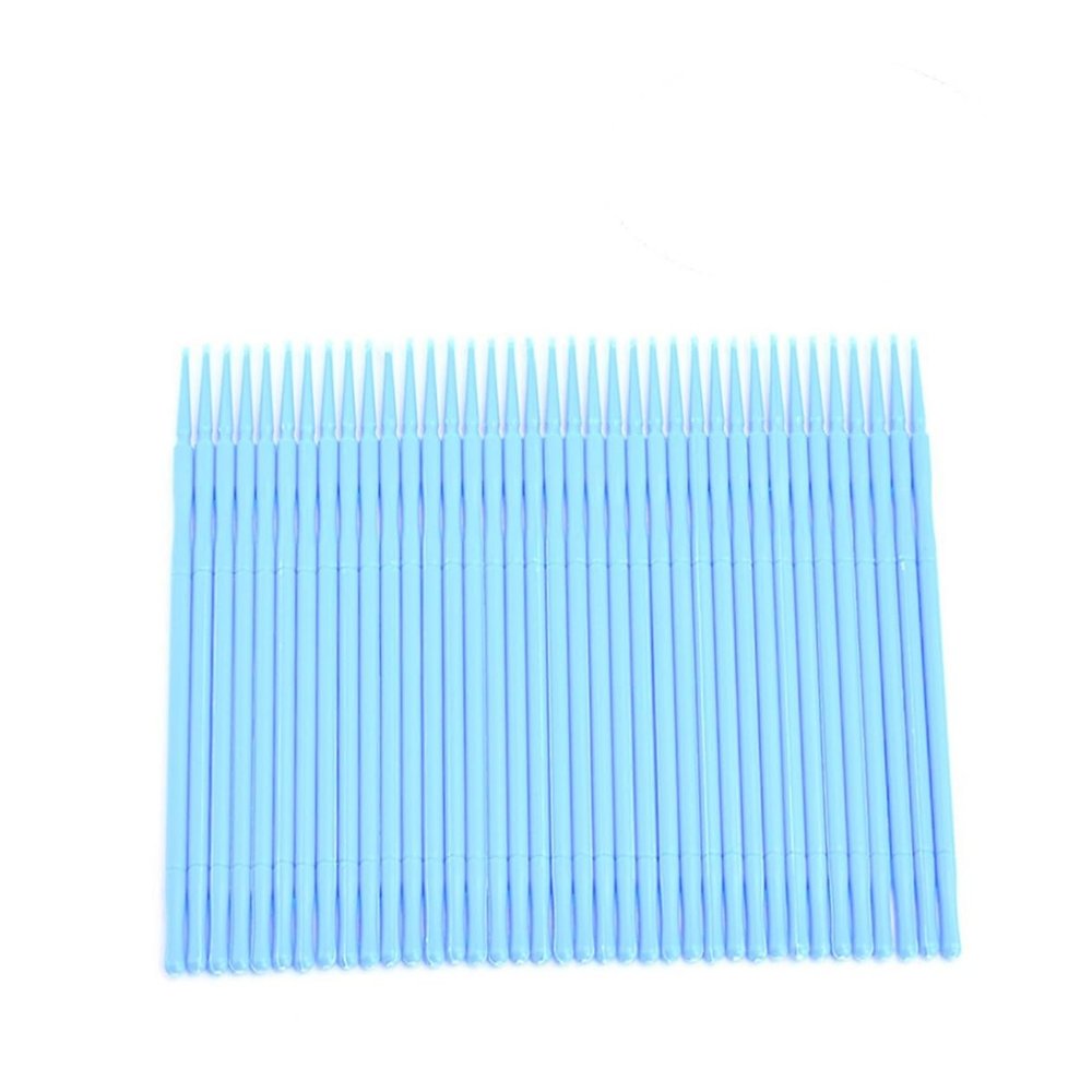 Baluue Microbrush Set 100pcs Disposable Swabs Eyelash Extension Removal Non-linting Perfect for Salon Home