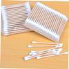 TOVINANNA 5pack Disposable Double-ended Cotton Swabs Cotton Tipped Applicators for Ear Cleaning Makeup Application and Removal Each view 4