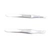 Baluue 2pcs Stainless Steel Eyebrow Clip Hair Removal Eyebrow Tweezer Makeup Tool Removable Clip Random Color view 1