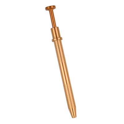 Baluue 1pcs Stainless Steel Prongs Gripper Bead Holder Tool and Lightweight for Body Piercing Comfortable Skid Handle Precision Grabbing for Jewelry and Piercing Needs Golden Finish