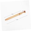 Baluue 1pcs Stainless Steel Prongs Gripper Bead Holder Tool and Lightweight for Body Piercing Comfortable Skid Handle Precision Grabbing for Jewelry and Piercing Needs Golden Finish view 2