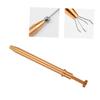 Baluue 1pcs Stainless Steel Prongs Gripper Bead Holder Tool and Lightweight for Body Piercing Comfortable Skid Handle Precision Grabbing for Jewelry and Piercing Needs Golden Finish view 3