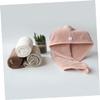 Baluue 2pcs Hair Drying Cap Quick Drying Towel Absorbent Cap for Dry Hair Random Color view 3