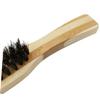 Baluue Handle Portable Solid Wood Beard Brush for Men Grooming Tool for Home and Barber Shop Beard Care Accessory Design view 3