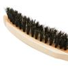 Baluue Handle Portable Solid Wood Beard Brush for Men Grooming Tool for Home and Barber Shop Beard Care Accessory Design view 4