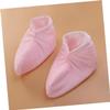 BIUDECO 2pairs Exfoliating Bath Gloves Paraffin Wax Mitts for Hand Heat Therapy Insulated Manicure Gloves Overnight view 3