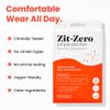 Zit Zero Hydrocolloid Acne Patches for Face - 46 Count Zit Stickers - Vegan-Friendly - Cruelty-Free Clear Pimple Patches for Face & Skin - 10mm Acne Dot Stickers for Covering Blemishes and Pimples. view 3