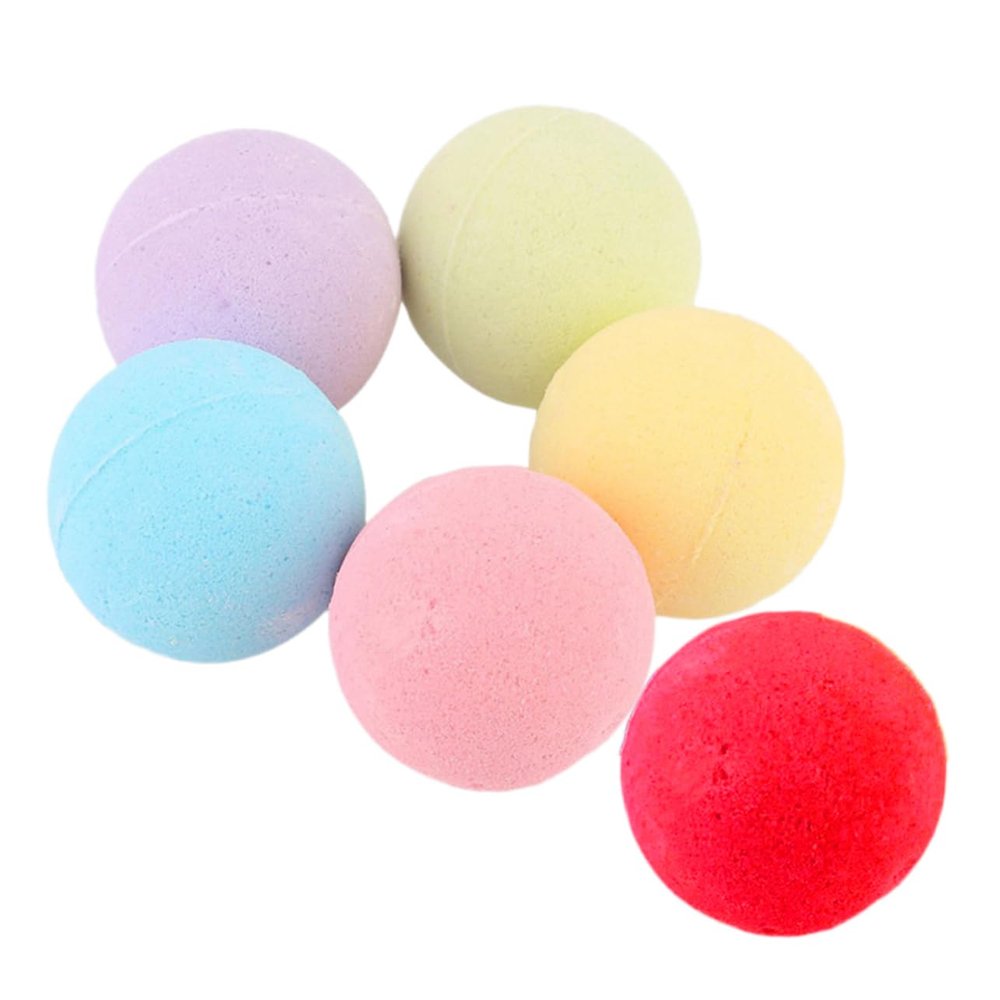 Baluue 6pcs Handmade Balls Set Natural Ingredients for Stress Relief Unique for Women