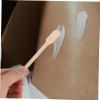 Baluue 100pcs Double Head Wooden Wax Sticks for Hair Removal Brow Waxing Nose Waxing for Face Body Spatulas view 4