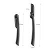 Baluue 10pcs Folding Eyebrow Razor Trimmer Eyebrow Shaper for Easy Grooming Travel-Friendly Makeup Tool for Women view 2