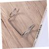 Baluue Men Stainless Steel Shaving Brush Stand Holder and Brush Organizer for Home and Barber Salon Prolongs Life Allows Dry view 2