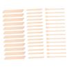 Baluue 150pcs Irregular Body Wax Applicators for Hair Removal Smooth Depilatory Wax Sticks for Women and Lightweight Waxing Strips for Home Use view 1