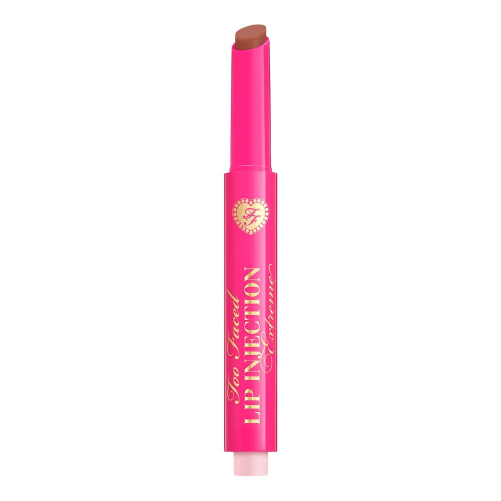 Too Faced Lip Injection Extreme Plumping Clicks | Hydrating, Sheer-To-Medium Buildable Coverage, Lip Plumper with Click Applicator, 0.05 Ounce, Velvet Crush