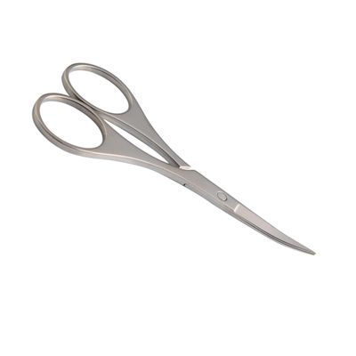 Baluue 1pc Safety Stainless Steel Nasal Hair Eyebrow Scissors Precision Trimmer for Delicate Areas Rounded Tips for Safe Use Design for Men Women