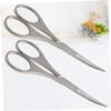 Baluue 2 Pcs Stainless Steel Eyebrow Trimmer Shaper Professional Hairdressing Scissors for Men Women view 4
