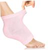 NOLITOY 4pairs Moisturizing Heel Socks Gel Lining for Dry Cracked Feet -Crack Socks for Men and Women view 3