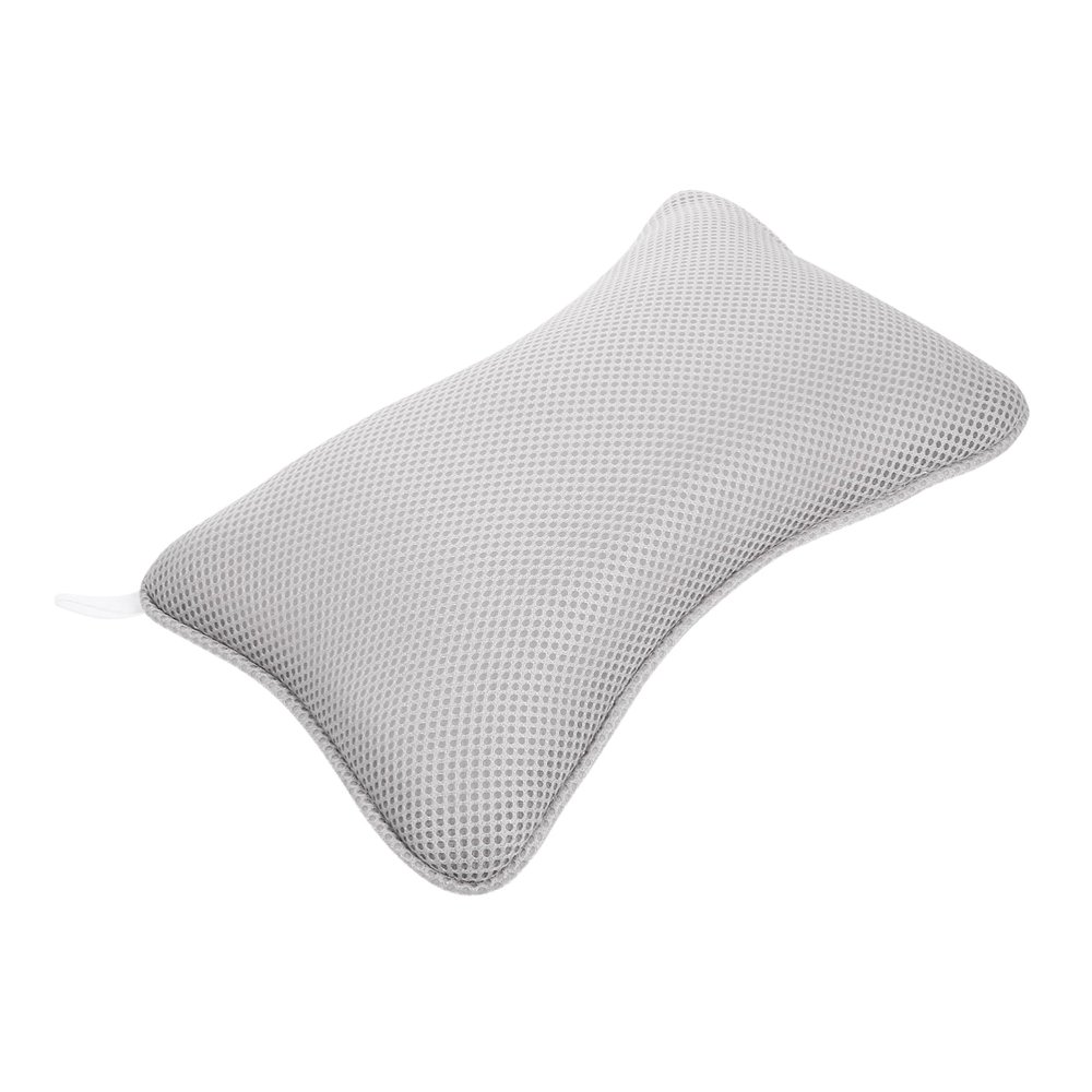 Baluue Full Bath Pillow Neck Bathtub Cushion Suction Cups Head Pillow for Bathtub Back Support