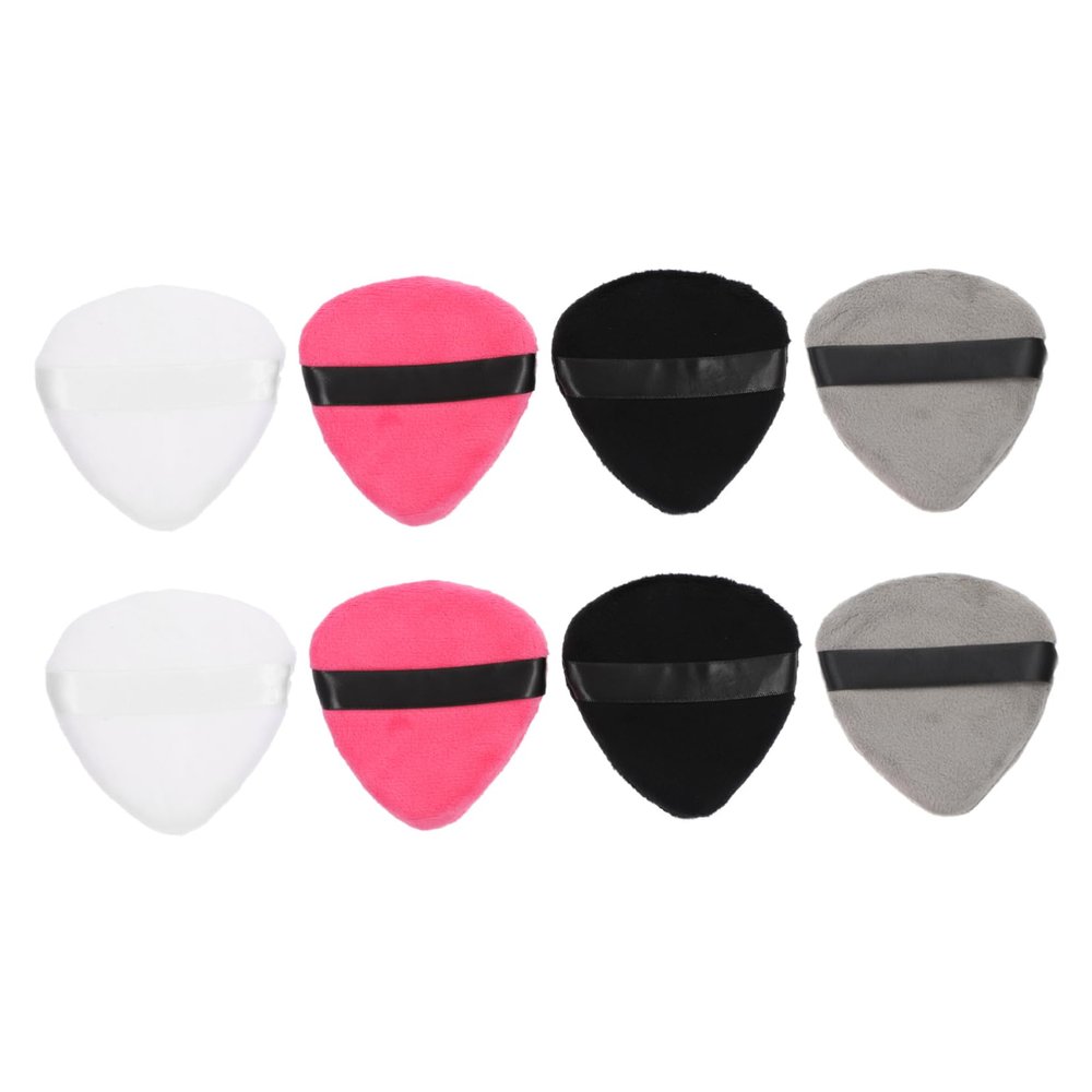 Baluue 8pcs Drop Shaped Makeup Puff Versatile Face Cosmetic Tools for Foundation Blush Concealer Soft Comfortable and Easy to Use for All Skin Types
