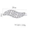 Baluue Bridal Rhinestone Hair Comb for Elegant Updos Accessory for Weddings Engagements and Parties Sparkling Hair Piece for Brides and Bridesmaids view 2