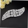 Baluue Bridal Rhinestone Hair Comb for Elegant Updos Accessory for Weddings Engagements and Parties Sparkling Hair Piece for Brides and Bridesmaids view 4