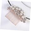 Baluue Dream Accessory Rose Gold Pearl Hair Comb Wedding Hair Piece (elegant Dazzling) view 2