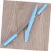 Baluue 2pcs Facial Hair Remover Set Eyebrow Shaper Razor Spring Hair Removal for Women Threaded Spring and Razor Package view 2