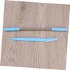 Baluue 2pcs Facial Hair Remover Set Eyebrow Shaper Razor Spring Hair Removal for Women Threaded Spring and Razor Package view 4