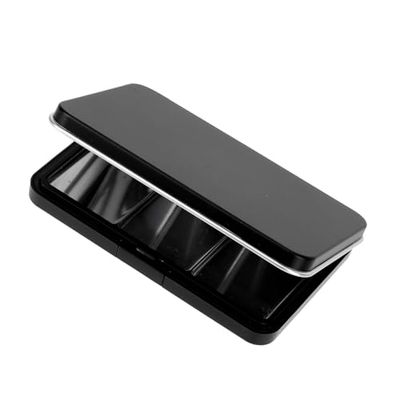Baluue Diy Blusher Lipstick Sub Box Compact Multi-grid Eyeshadow Case Travel Makeup Plate Fillable for Beauty Makeup Lovers
