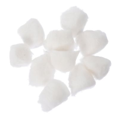 Baluue 12bags Non-Medical Cotton for Tattoos and Salon Use Natural Cotton Super Absorbent for Care and Cosmetic Applications for Home and Professional Settings