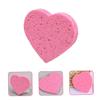 Baluue 30pcs Heart Shaped Facial Sponges Compressed Sponges for Cleaning and Exfoliating Makeup Removal view 4