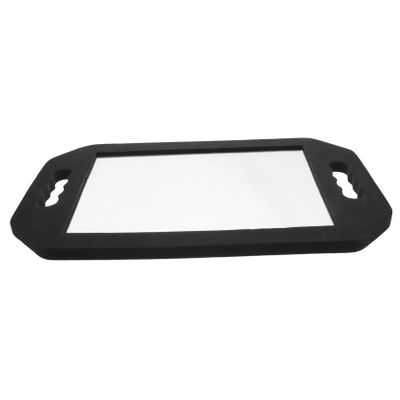 minkissy Drop-Resistant Square Makeup Mirror Non- Design Salon Mirror for Bathroom Bedroom and Office Use