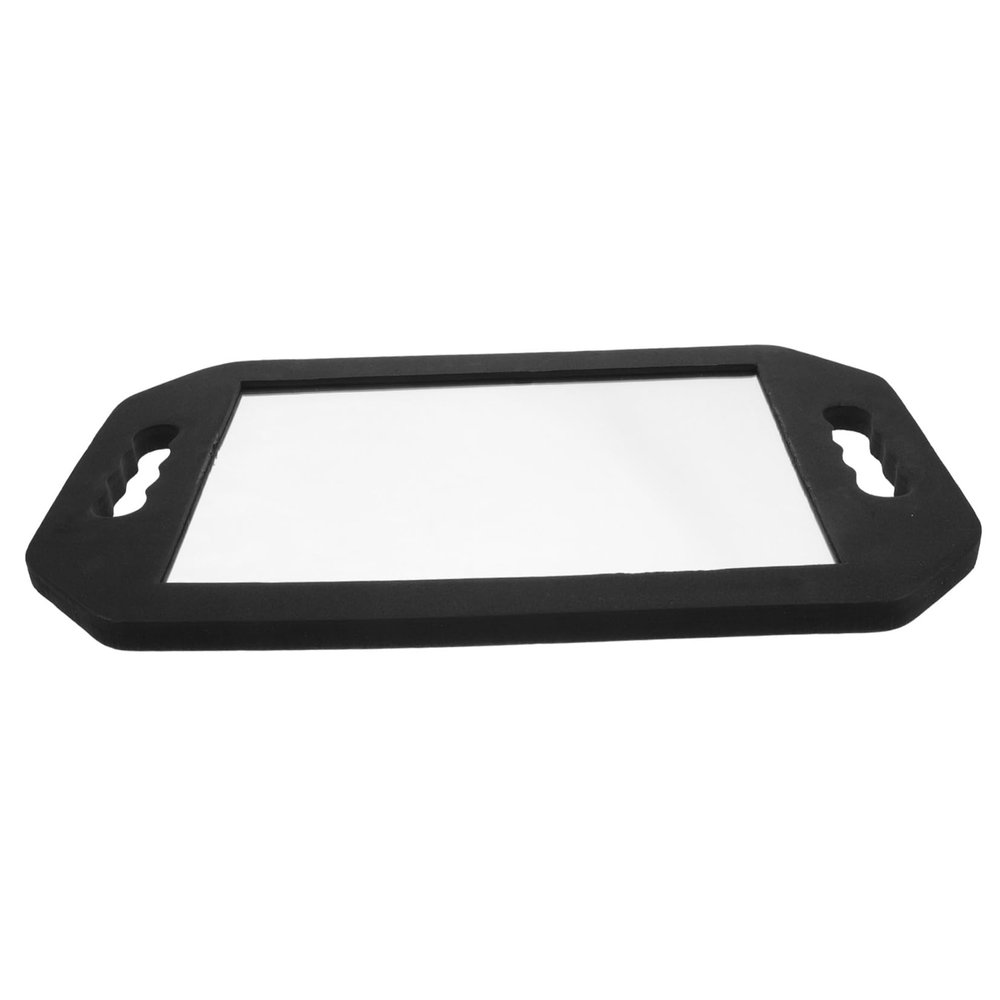 minkissy Drop-Resistant Square Makeup Mirror Non- Design Salon Mirror for Bathroom Bedroom and Office Use